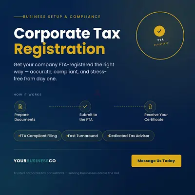 Corporate Tax Registration Services – UAE