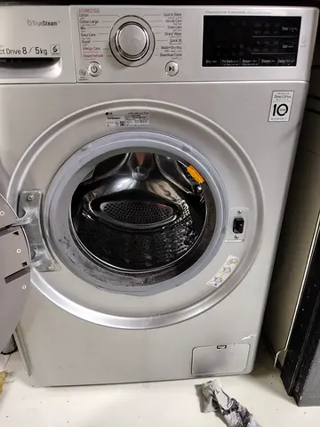 Front Load Washer Dryer Combo - 8kg Wash / 5kg Dry, Silver