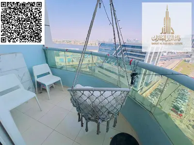 🔥 Hot Cash Deal! Fully Furnished 1BHK (980 sq.ft) with Sea View in Orient Towers, Ajman (AED 420,0