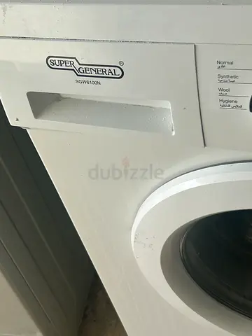 Front load Super General washing machine - good working condition