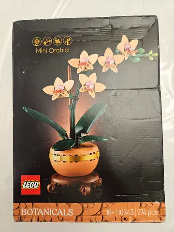 LEGO Botanicals Mini Orchid 10343 | 274 Pieces | Brand New