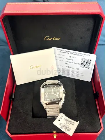 Cartier Santos Large Green 2026 brand new