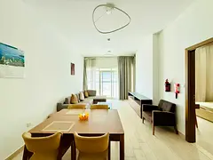Fully Furnished// Spacious 1-bhk Just 70k Rent 4 Cheques Payments