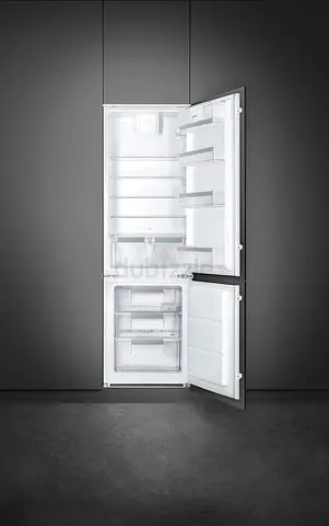 Smeg Built In Refridgerator Bottom Freezer 272 Litres C7172FP