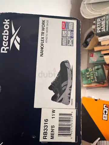 Reebok men's athletic work shoes - size 11 (boxed)