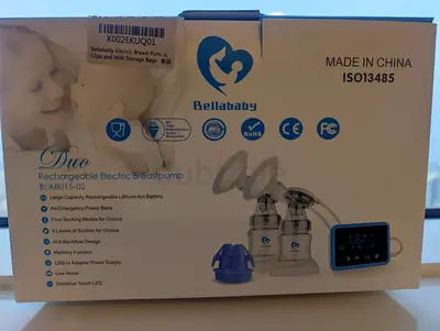 Bellababy Duo Rechargeable Electric Breast Pump (Double) - Like New