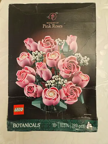 LEGO Botanicals Bouquet of Pink Roses 10374 | 789 Pieces | Brand New