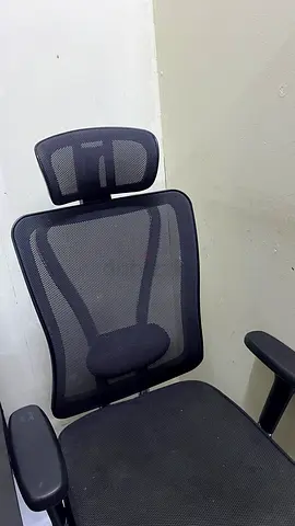 Ergonomic Mesh Office Chair with Headrest - Good Condition