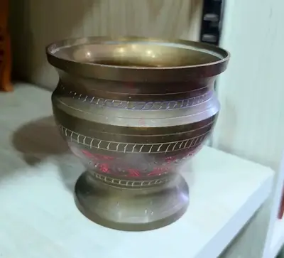 Brass pot-9cm height