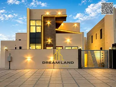 (Electricity, water, air conditioning, and registration fees included) Own a luxurious villa in Al-Haliyo 2 - 5 bedrooms G+2 at an exceptional price