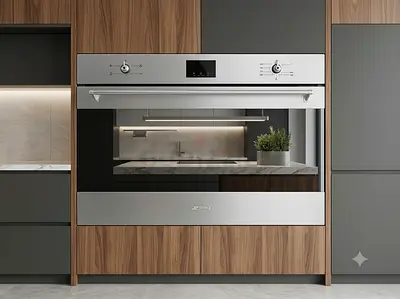 Smeg 90cm Built-in Full Gas Oven – Fan Assisted | Premium Italian Design