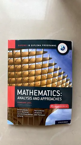 IB math oxford textbook SLAA
