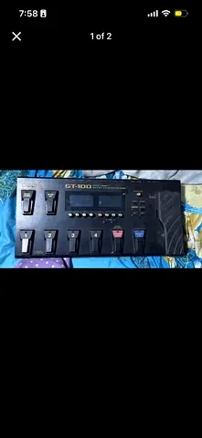 Boss GT-100 Guitar Multi-Effects Processor - Good Working Condition