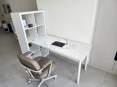 Ikea Kallax with desk - Good Condition