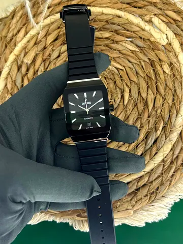 Rado Automatic Black Ceramic Watch – Swiss Made