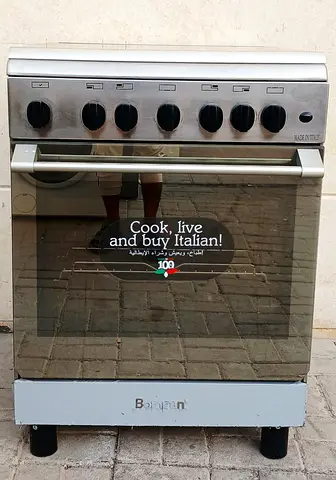 Bompani 60cm gas cooker Perfect working with 4burners