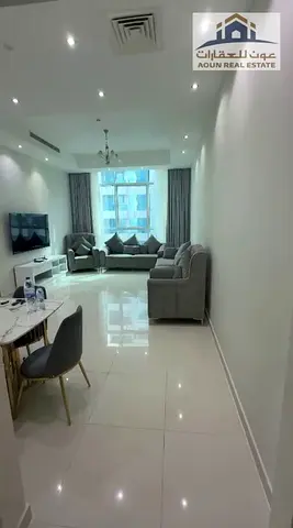 Furnished 2 Bedroom Apartment for Yearly Rent in Al Khan | Pearl Tower | Parking & Gym