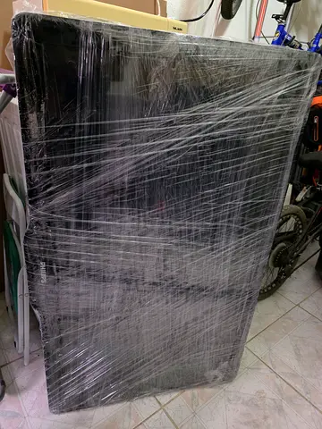 Large Philips LED TV wrapped for transport - 50-55 inch (used)