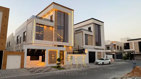 🔥 فيلا فاخرة للبيع في الحليو 2 – عجمان | 5 غرف ماستر | طابقين وروف | أفضل التشطيبات | 2.2 مليون