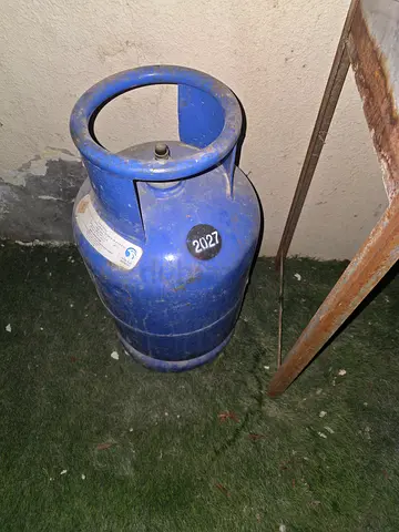 Used Blue Gas Cylinder (LPG) - Good Condition