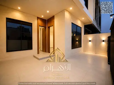 للبيع فيلا فاخرة 6 غرف نوم G+2 - مكيف مركزي - بمقدم 10% وقسط شهرى يبدأ منـ5000 درهم بسعر استثنائي شامل التسجيل