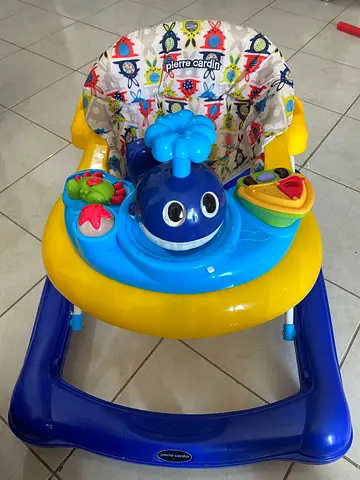 Pierre Cardin Baby Walker with Activity Tray - Good Condition