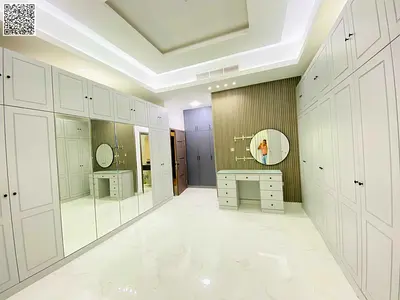 Ready to move sami furnished villa for rent in Al yasmeen 5 master bedroom 1 big majlis 1 big livin