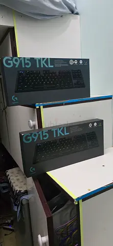 Logitech G915 TKL Wireless Mechanical Gaming Keyboard - Two Units (Like New)
