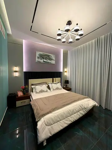 Annual Rental in Ajman Corniche Residences | Full Sea View | Fully Furnished 2-Bedroom Apartment