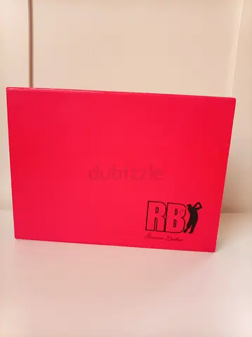 Red Roberto Ballmore Branded Genuine Leather Wallet Gift Set
