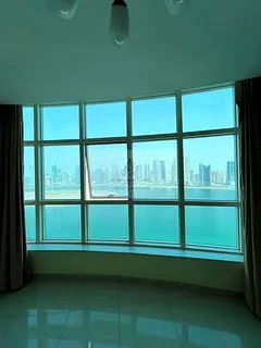 3 Bedroom Apartment for Annual Rent in Al Khan Al Mamzar, Sharjah | Balcony & Great View | Free AC,