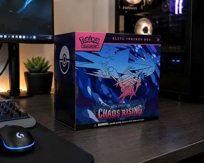 Pokémon Elite Trainer Box - Mega Evolution Pitch Black &Chaos Rising (sealed boxes)