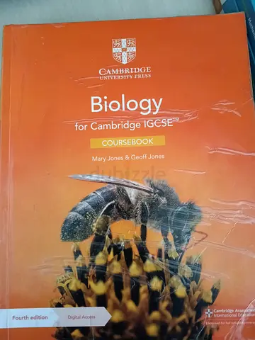 Cambridge IGCSE Biology Coursebook (Fourth Edition) by Mary Jones & Geoff Jones