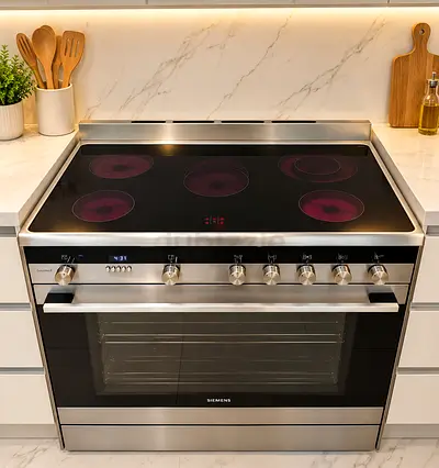 Siemens IQ700 Full Electric Digital Cooking Range Sam Like New Condition 90cm