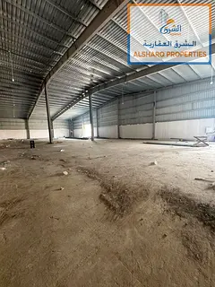 # Brand New 35,000 Sq Ft Industrial Warehouse for Rent in Ajman Industrial Area 1 | 6 Entrances, Spa