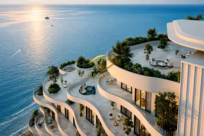 Luxury 1BR | Full Sea View | Private Beach | Miraggio, Al Marjan Island