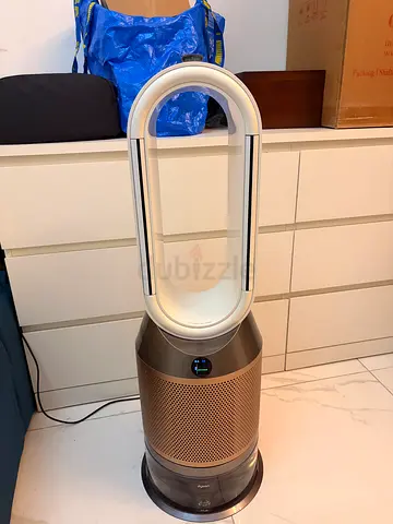 Dyson-style bladeless tower fan with HEPA air purifier - good condition