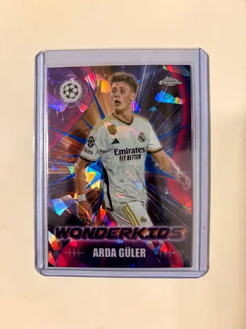 2023–24 Topps Chrome UEFA Club Competitions — Arda Güler (Real Madrid)