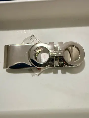 Salvatore F3rragamo money clip