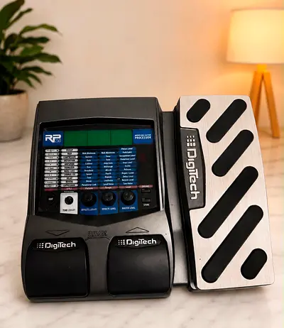 Digitech RP Series Multi-Effects Guitar Processor with Expression Pedal.    Pedal 200 AED 

It costs