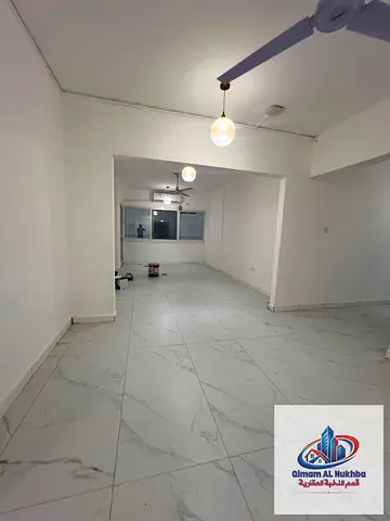 One of the most beautiful and elegant 3-bedroom apartments in Al Majaz 2, with super deluxe finishe