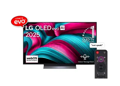 LG 164 cm (65 Inches) OLED evo C5 Series 4K Ultra HD (3840 x 2160) Smart webOS OLED TV OLED65C56LA