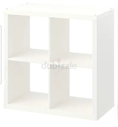 Ikea 4-Cube Storage Shelf Unit - Compact Organizer