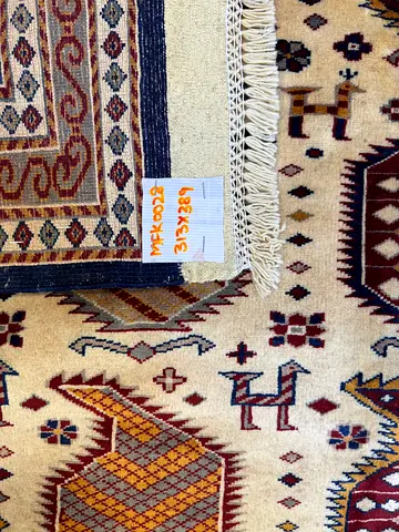 Traditional Middle Eastern Area Rug size 313x389 cm vintage/trival Sherwan 100%wool carpet