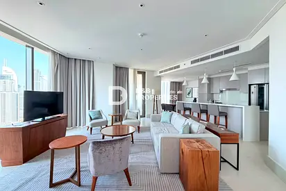 BURJ KHALIFA VIEW | HIGH FLOOR | 3BR+MAID