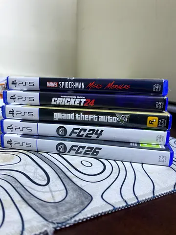 Ps5 games all working properly (starting from 75 dhs)