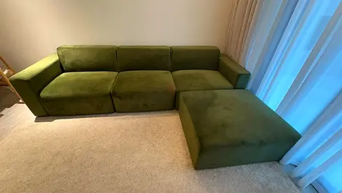 Sofa and carpet