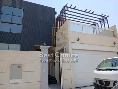 Luxury Villa in Tilal City | 5 Master Bedrooms | Marble & Stone Facade | Premium Modern Design | Pr