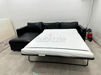 Like new condition IKEA vimle leather sofabed