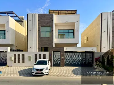فيلا فاخرة للإيجار الياسمين عجمان بـ 125,000 درهم سنوياً | 5 غرف نوم ومجلس وصالة وتسهيلات 4 دفعات وخيار إيجار شهري12,000درهم سهل الوصول لدبي والشارقه